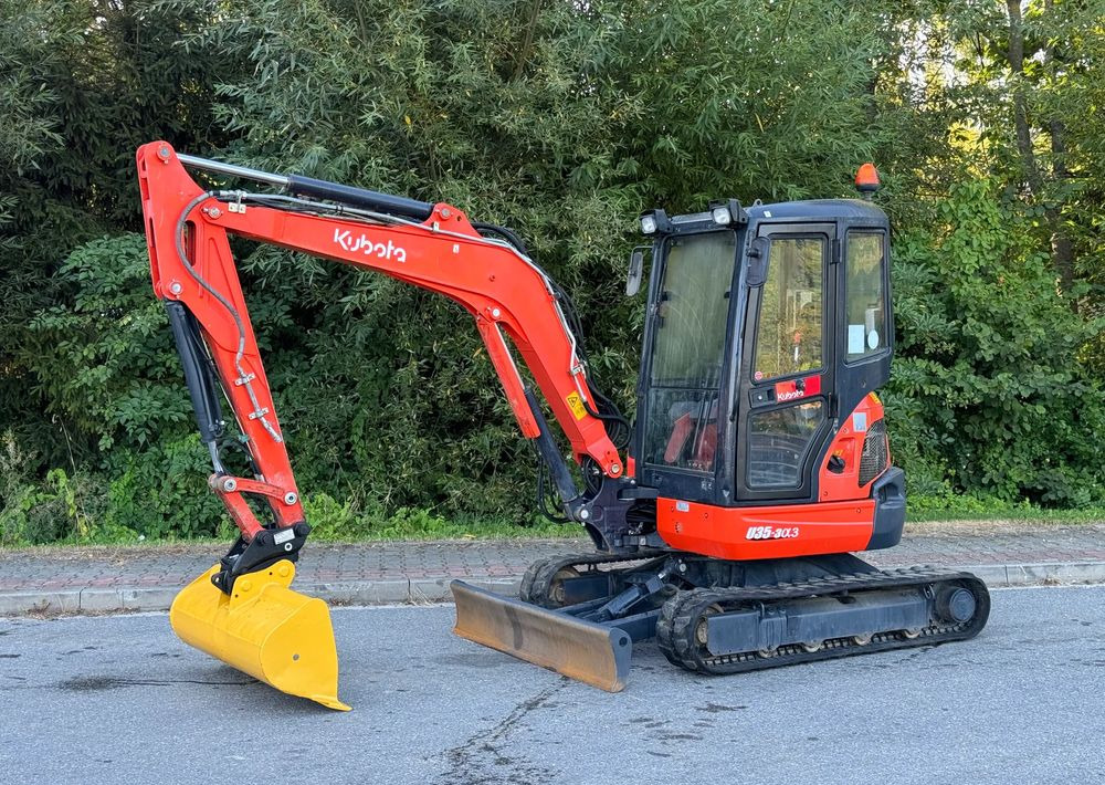 Kubota * Minikoparka * Kubota U 35-3&3 * 3.5 Ton * Sprowadzona * - Mini bager: slika 1 Kubota * Minikoparka * Kubota U 35-3&3 * 3.5 Ton * Sprowadzona * - Mini bager: slika 1