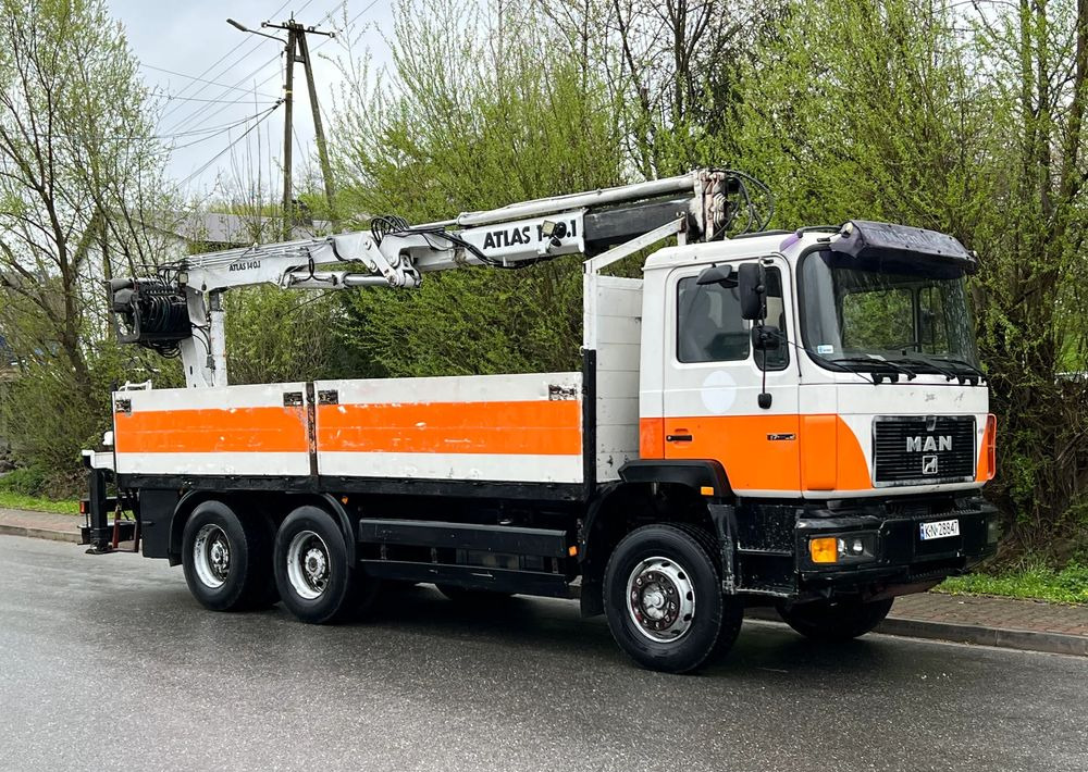 Tovornjak s kesonom, Tovornjak z dvigalom MAN 27-322 MAN 6x4 HDS ATLAS 140: slika 1