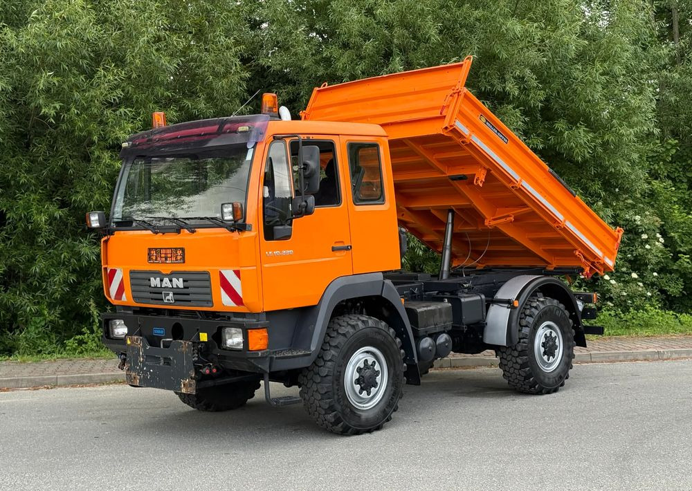 MAN * MAN 10-220 * Kiper Wywrotka Meiller * 4x4 * Zimowe Utrzymanie * Unimog * - Tovornjak prekucnik: slika 1 MAN * MAN 10-220 * Kiper Wywrotka Meiller * 4x4 * Zimowe Utrzymanie * Unimog * - Tovornjak prekucnik: slika 1