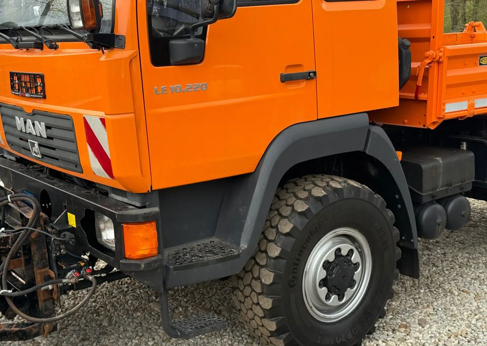 MAN * MAN 10-220 * Pług * Kiper Wywrotka Meiller * 4x4 * Zimowe Utrzymanie * Unimog * - Tovornjak prekucnik: slika 4 MAN * MAN 10-220 * Pług * Kiper Wywrotka Meiller * 4x4 * Zimowe Utrzymanie * Unimog * - Tovornjak prekucnik: slika 4