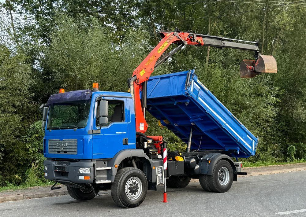 MAN * MAN 18 280 * Kiper Wywrotka * 4x4 * HDS Palfinger 120 STAN BARDZO DOBRY * Sprowadzony - Tovornjak prekucnik: slika 1 MAN * MAN 18 280 * Kiper Wywrotka * 4x4 * HDS Palfinger 120 STAN BARDZO DOBRY * Sprowadzony - Tovornjak prekucnik: slika 1