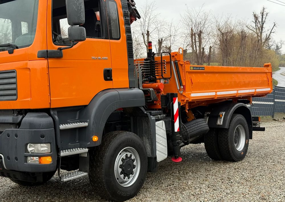 MAN * MAN 18 480 * KIPER WYWROTKA * 4x4 * HDS ATLAS 85* STAN BARDZO DOBRY * Sprowadzony - Tovornjak prekucnik: slika 5 MAN * MAN 18 480 * KIPER WYWROTKA * 4x4 * HDS ATLAS 85* STAN BARDZO DOBRY * Sprowadzony - Tovornjak prekucnik: slika 5