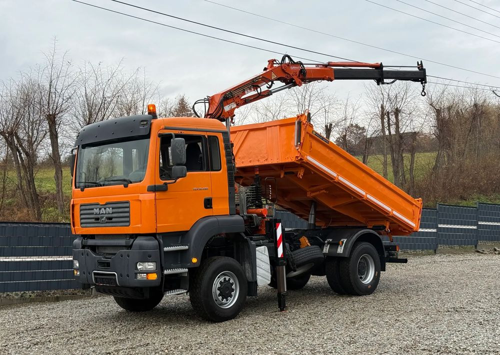 MAN * MAN 18 480 * KIPER WYWROTKA * 4x4 * HDS ATLAS 85* STAN BARDZO DOBRY * Sprowadzony - Tovornjak prekucnik: slika 1 MAN * MAN 18 480 * KIPER WYWROTKA * 4x4 * HDS ATLAS 85* STAN BARDZO DOBRY * Sprowadzony - Tovornjak prekucnik: slika 1