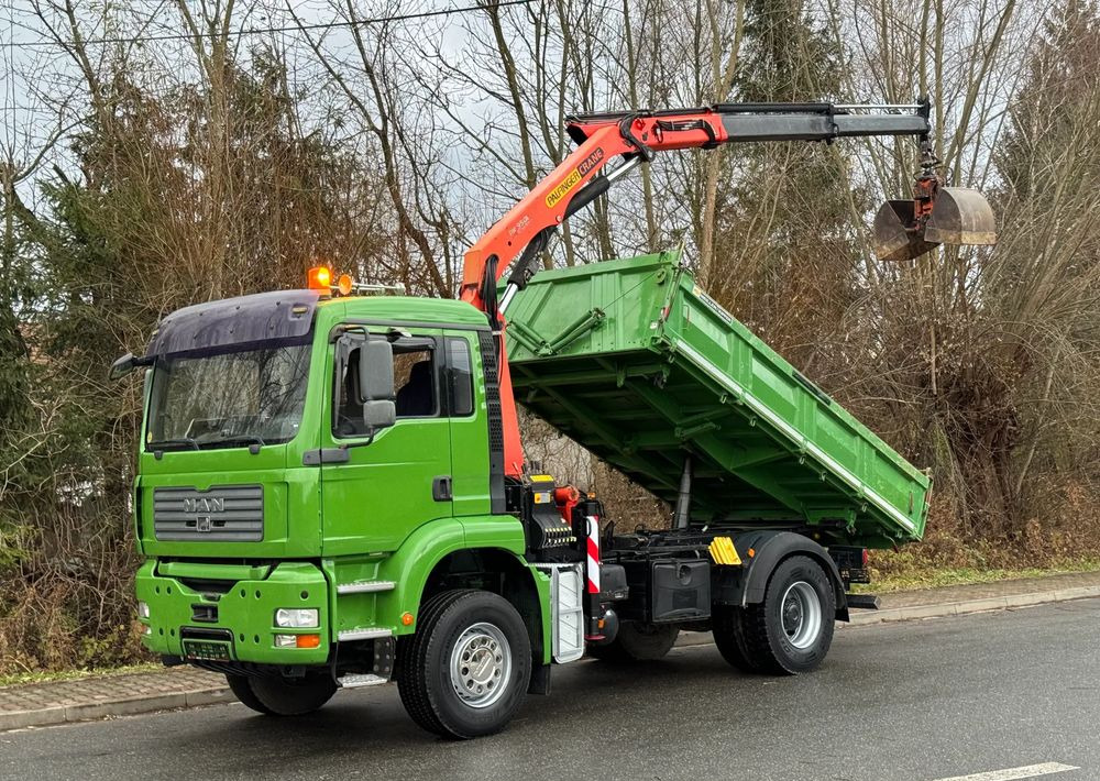 MAN * MAN TGA 18-360 * Kiper Wywrotka * 4x2 * Kran Palfinger PK 9501 Sprowadzony - Tovornjak prekucnik: slika 1 MAN * MAN TGA 18-360 * Kiper Wywrotka * 4x2 * Kran Palfinger PK 9501 Sprowadzony - Tovornjak prekucnik: slika 1