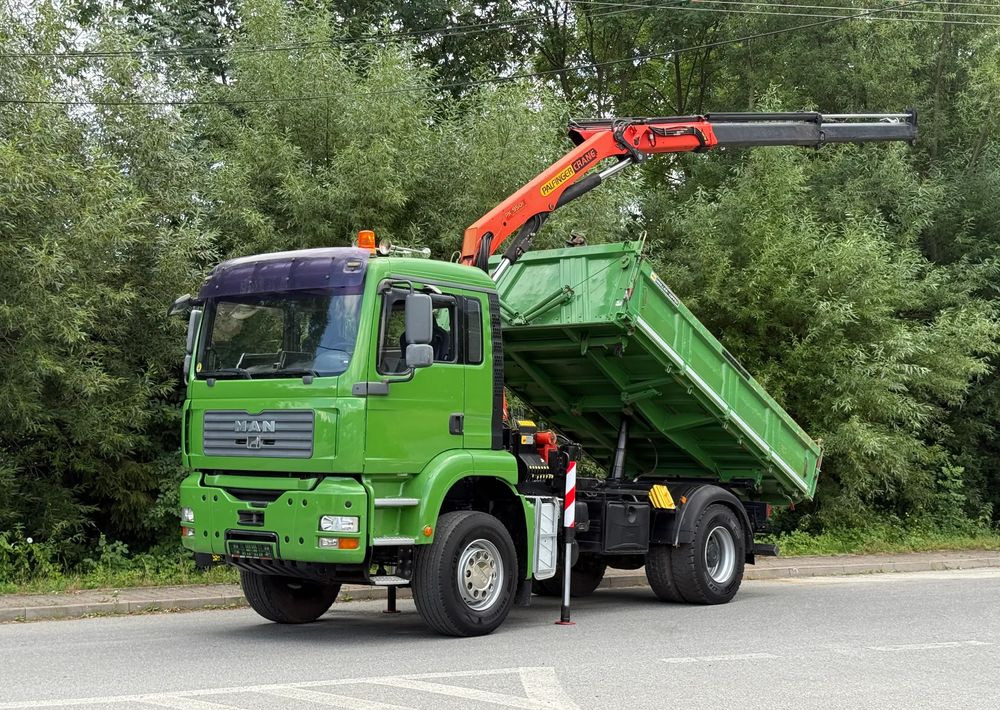 MAN * MAN TGA 18-360 * Kiper Wywrotka * 4x2 * Kran Palfinger PK 9501 Sprowadzony - Tovornjak prekucnik: slika 1 MAN * MAN TGA 18-360 * Kiper Wywrotka * 4x2 * Kran Palfinger PK 9501 Sprowadzony - Tovornjak prekucnik: slika 1