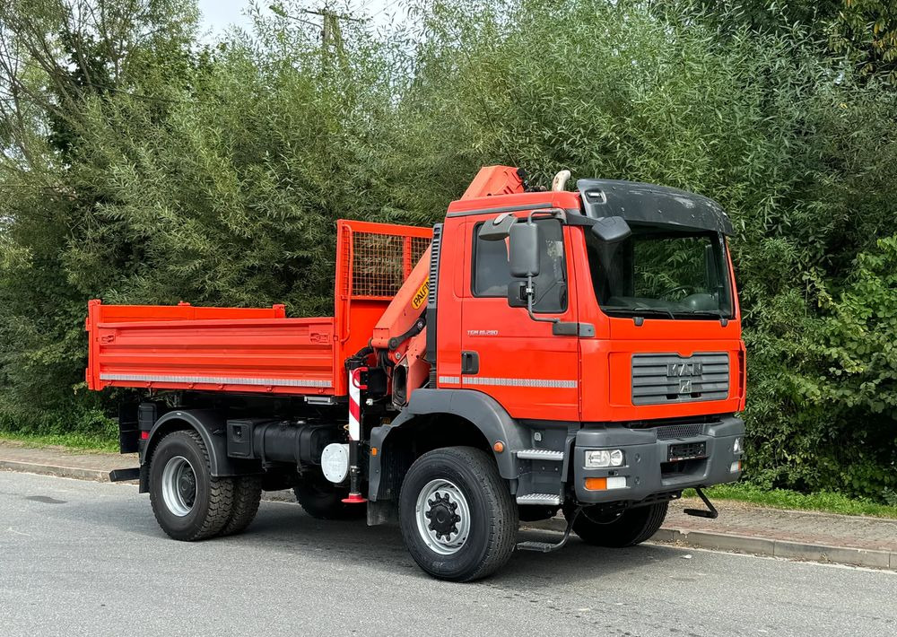 MAN * TGM 18-280 MAN 4x4 HDS Palfinger PK10500 * Kiper Wywrotka * Bardzo Dobry Stan - Tovornjak prekucnik: slika 2 MAN * TGM 18-280 MAN 4x4 HDS Palfinger PK10500 * Kiper Wywrotka * Bardzo Dobry Stan - Tovornjak prekucnik: slika 2