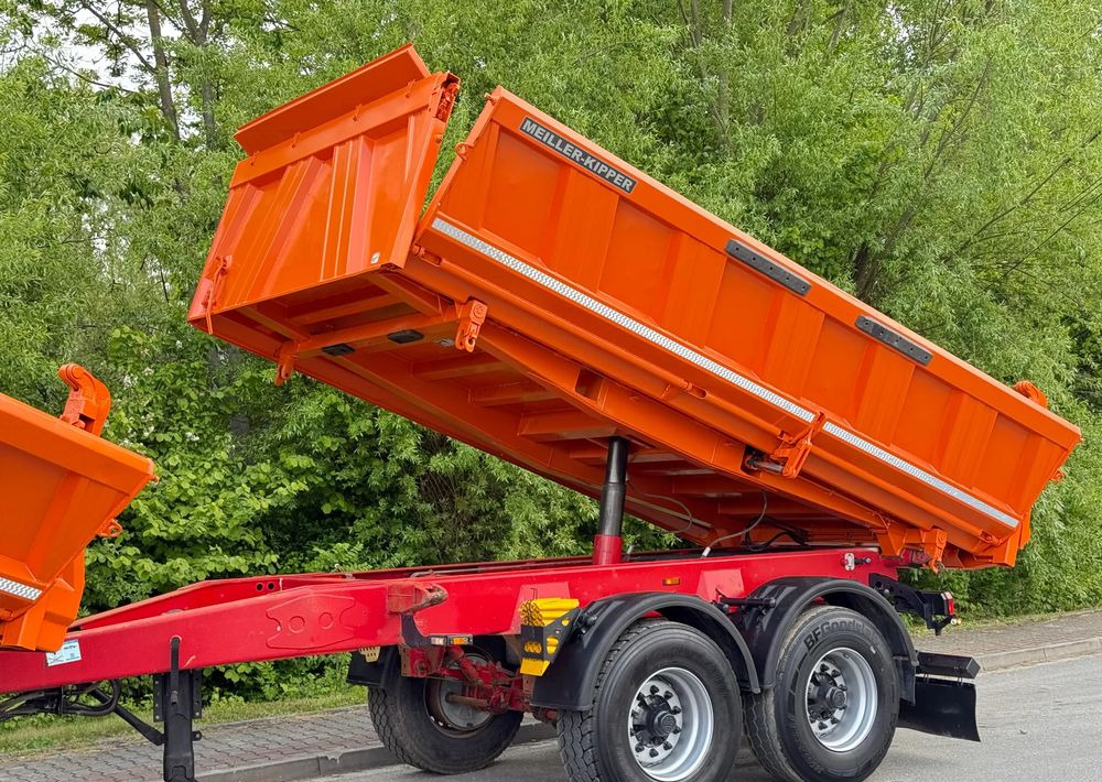 Meiller * Przyczepa Tandem * Meiller * Bordmatic Kiper Wywrotka x3 * Stan Idealny - Kiper prikolica: slika 2 Meiller * Przyczepa Tandem * Meiller * Bordmatic Kiper Wywrotka x3 * Stan Idealny - Kiper prikolica: slika 2