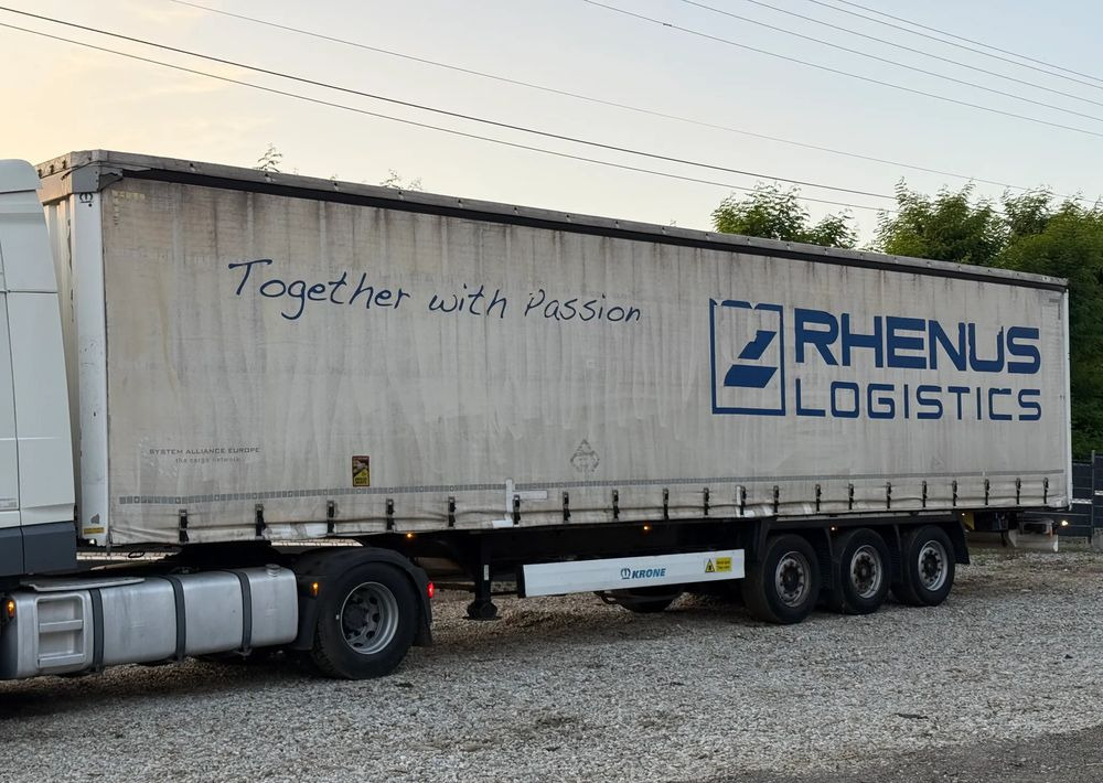 DAF * Zestaw * DAF 106 Euro 6 + Naczepa Krone * Bardzo Dobry Stan - Vlačilec, Polprikolica s ponjavo: slika 5 DAF * Zestaw * DAF 106 Euro 6 + Naczepa Krone * Bardzo Dobry Stan - Vlačilec, Polprikolica s ponjavo: slika 5