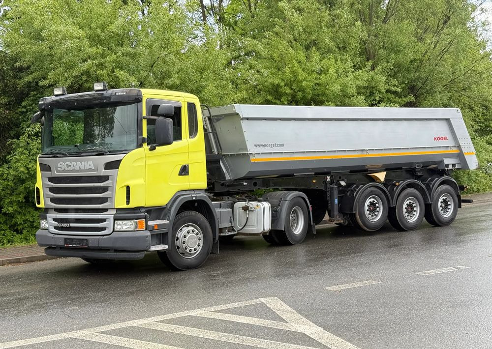 Scania * Zestaw * Scania G400 + Naczepa Kogel Kiper Wywrotka * Sprowadzony * Bardzo Dobry Stan * - Vlačilec: slika 3 Scania * Zestaw * Scania G400 + Naczepa Kogel Kiper Wywrotka * Sprowadzony * Bardzo Dobry Stan * - Vlačilec: slika 3