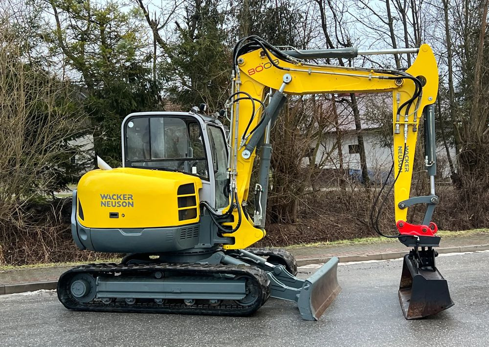 Wacker Neuson * Sprowadzona * Wacker Neuson 8003 * 3 x Ramiona * Bardzo Dobry Stan - Bager goseničar: slika 4 Wacker Neuson * Sprowadzona * Wacker Neuson 8003 * 3 x Ramiona * Bardzo Dobry Stan - Bager goseničar: slika 4