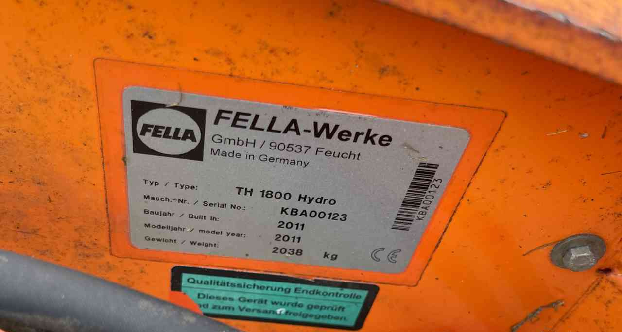 Fella TH 1800 Hydro getrokken schudder, weidebouwmachines - Obračalnik/ Zgrabljalnik: slika 4 Fella TH 1800 Hydro getrokken schudder, weidebouwmachines - Obračalnik/ Zgrabljalnik: slika 4