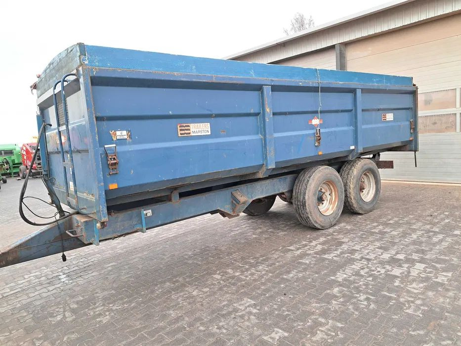 Przyczepa skorupowa Marston 14 ton - Kmetijska prikolica: slika 1 Przyczepa skorupowa Marston 14 ton - Kmetijska prikolica: slika 1