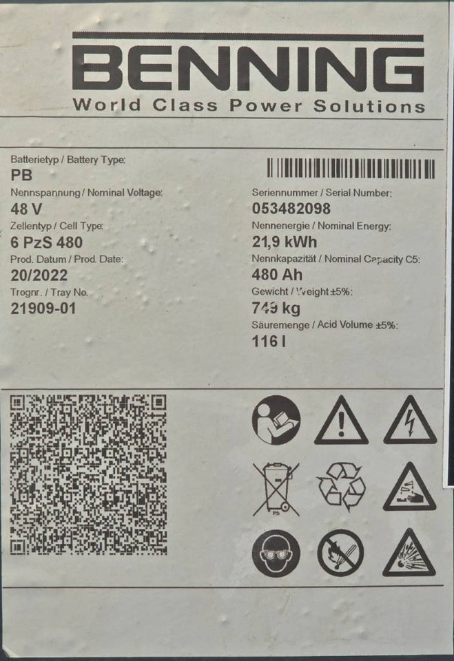 Električni viličar Nissan K1B1L15: slika 10