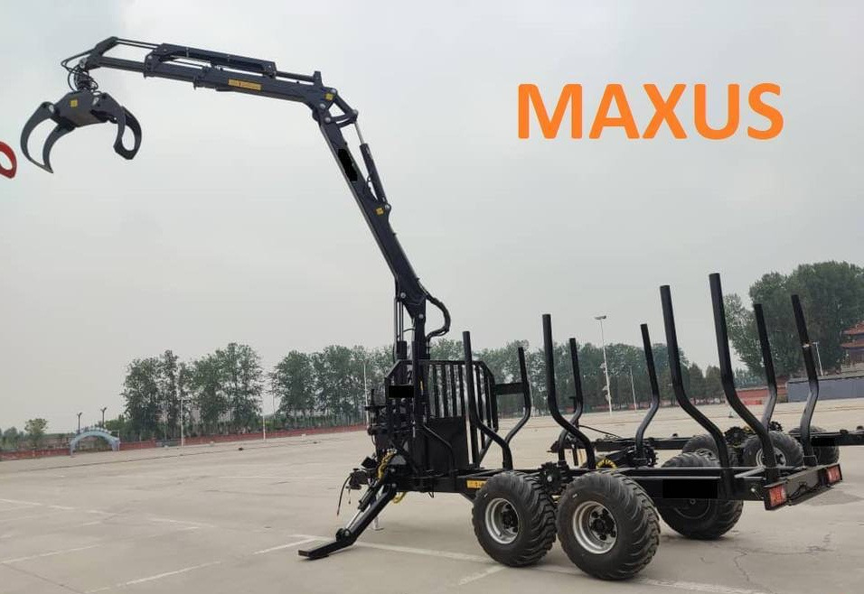 Maxus MAXUS 1400 Erdészeti Pótkocsi + Daru 780 - Gozdarska prikolica: slika 4 Maxus MAXUS 1400 Erdészeti Pótkocsi + Daru 780 - Gozdarska prikolica: slika 4