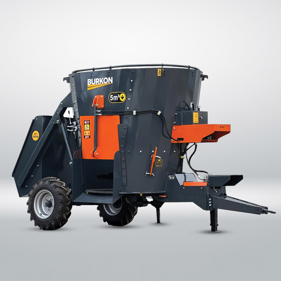 5 m3 Çekilir Yem Karma Makinesi - Mešalnik za krmo: slika 1 5 m3 Çekilir Yem Karma Makinesi - Mešalnik za krmo: slika 1