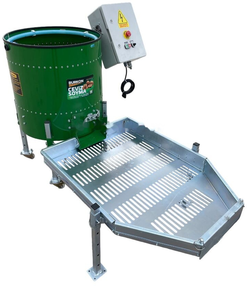 Burkon Devir Ayarlı (Rendeli-Lazerli) Ceviz Soyma Makinesi (80 Kg 190 L - Oprema za predelavo živil: slika 1 Burkon Devir Ayarlı (Rendeli-Lazerli) Ceviz Soyma Makinesi (80 Kg 190 L - Oprema za predelavo živil: slika 1