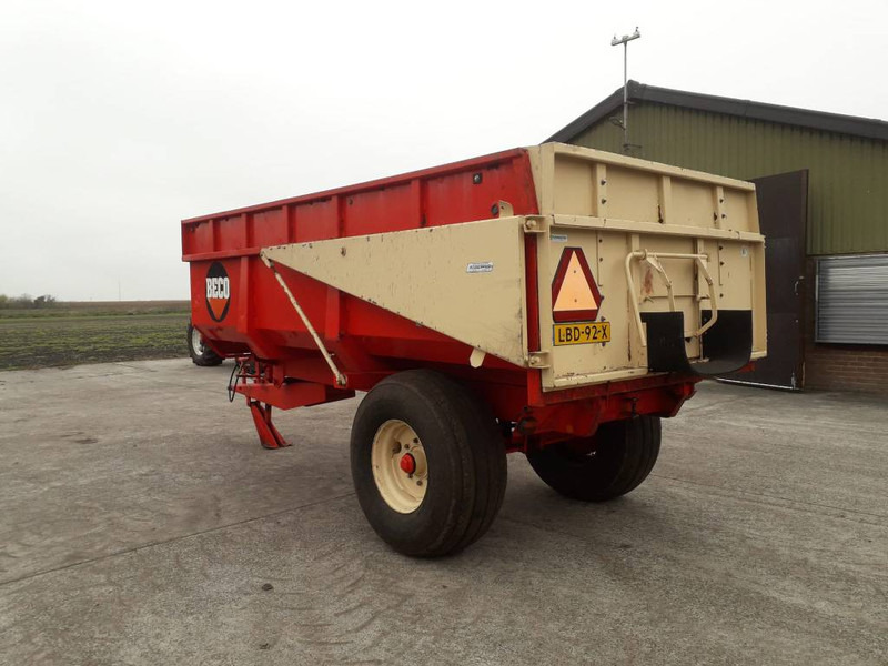 Beco S800 landbouwkipper, Kiepwagen - Kmetijska prikolica: slika 1 Beco S800 landbouwkipper, Kiepwagen - Kmetijska prikolica: slika 1