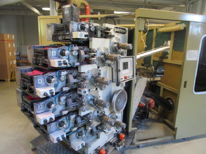 BECHERDRUCKMASCHINE POLYTYPE BDM65 - Oprema za pakiranje: slika 2 BECHERDRUCKMASCHINE POLYTYPE BDM65 - Oprema za pakiranje: slika 2