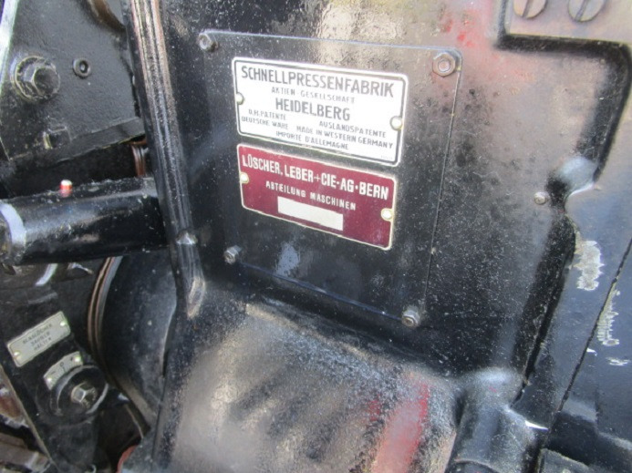 HEIDELBERG TIEGEL A4 - Stroj za ofsetni tisk: slika 4 HEIDELBERG TIEGEL A4 - Stroj za ofsetni tisk: slika 4