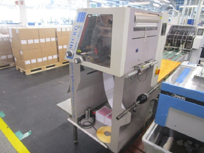 MICRO-FORMS LABELLER 18S (Klebt Etiketten auf Bogen) - Tiskarski stroj: slika 2 MICRO-FORMS LABELLER 18S (Klebt Etiketten auf Bogen) - Tiskarski stroj: slika 2