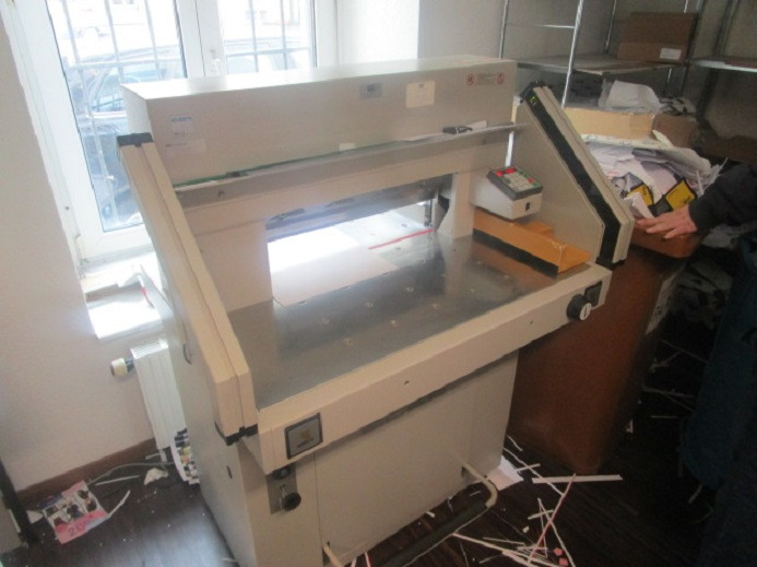 STAPELSCHNEIDER EBA 551 LT - Stroj za rezanje papirja: slika 3 STAPELSCHNEIDER EBA 551 LT - Stroj za rezanje papirja: slika 3