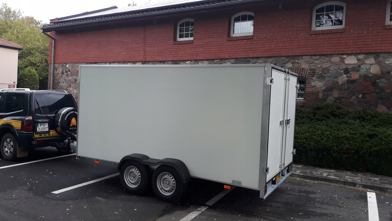 PRZYCZEPA KONTENER CARGO PAKA FURGON BOX 400 x 200 / CARGO CONTAINER TRAILER VAN BOX 400 x 200 - Prikolica zabojnik: slika 2 PRZYCZEPA KONTENER CARGO PAKA FURGON BOX 400 x 200 / CARGO CONTAINER TRAILER VAN BOX 400 x 200 - Prikolica zabojnik: slika 2