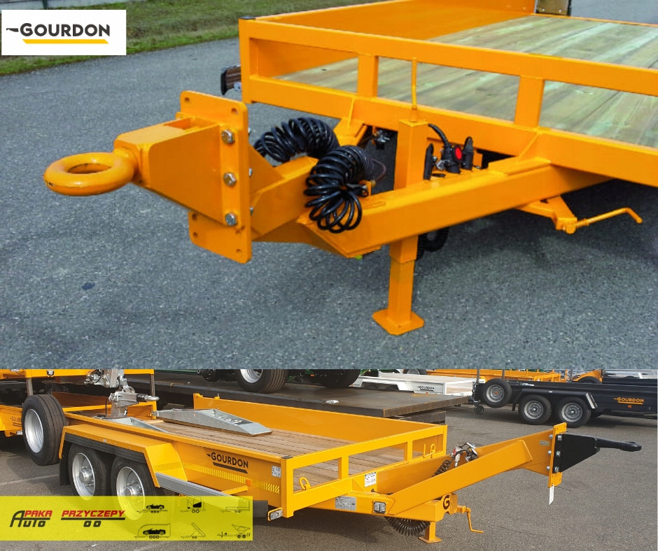 PRZYCZEPA PODKOPARKOWA MARKI GOURDON, DMC 6000 KG, 6T / GOURDON EXCAVATOR TRAILER, DMC 6000 KG, 6T - Prikolica za prevoz strojev: slika 4 PRZYCZEPA PODKOPARKOWA MARKI GOURDON, DMC 6000 KG, 6T / GOURDON EXCAVATOR TRAILER, DMC 6000 KG, 6T - Prikolica za prevoz strojev: slika 4