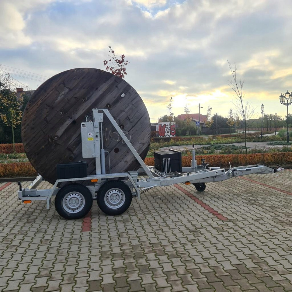 PRZYCZEPA SŁUPOWA KABLOWA PRZEWÓZ KABLI 3500 KG / POLE CABLE TRAILER FOR CABLE TRANSPORT 3500 KG - Kabelska prikolica: slika 5 PRZYCZEPA SŁUPOWA KABLOWA PRZEWÓZ KABLI 3500 KG / POLE CABLE TRAILER FOR CABLE TRANSPORT 3500 KG - Kabelska prikolica: slika 5