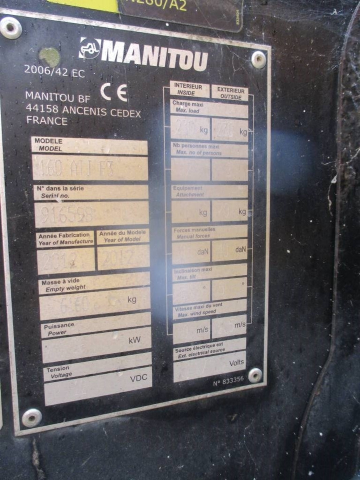 Manitou 160 ATJ  lizing Manitou 160 ATJ: slika 16