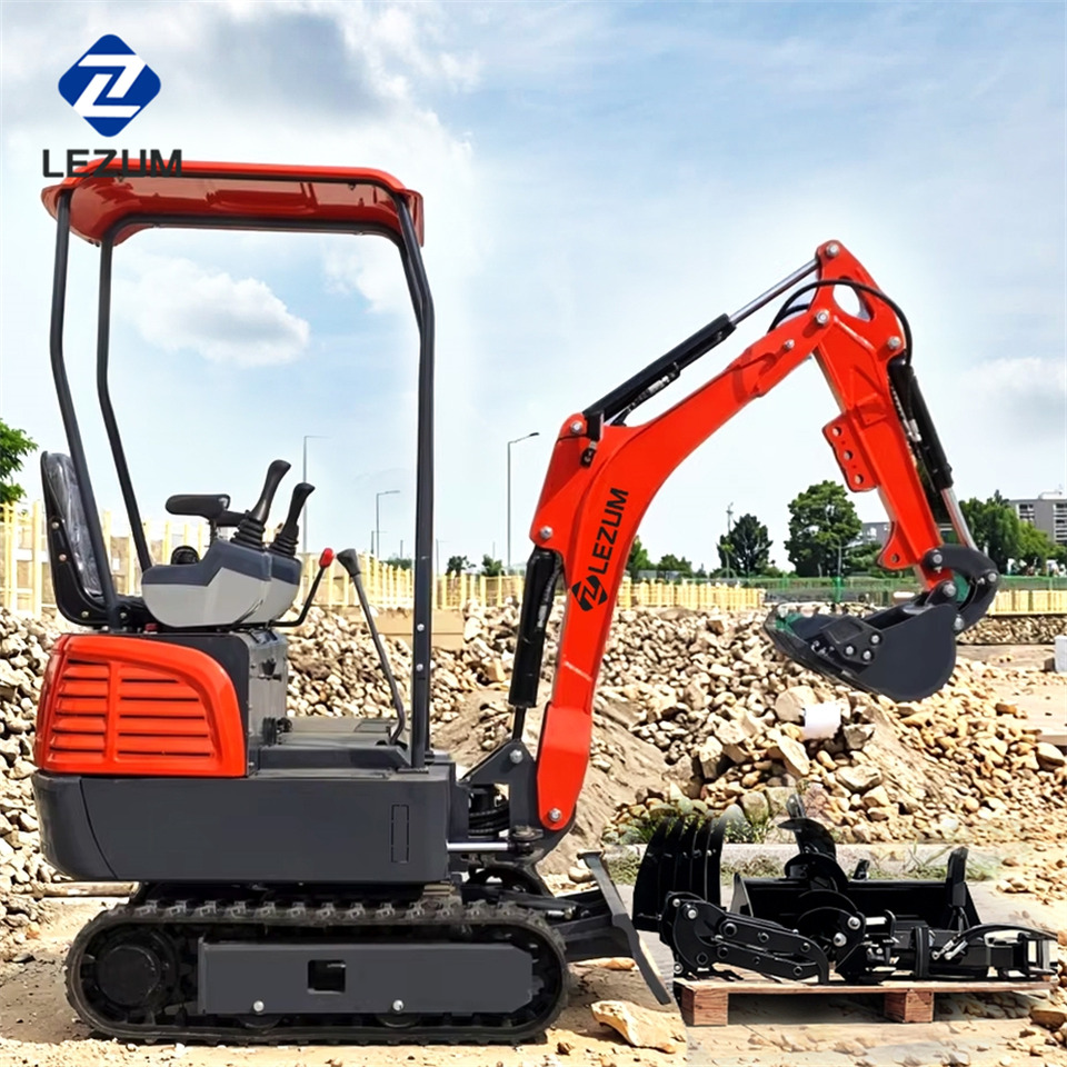 LEZUM Free Shipping Mini Excavator Bagger Pelle Miniexcavadora 1 2 3.5 Ton CE/EPA/EURO 5 Kubota Engine Diesel/Electric Mini Excavators For Sale - Bager goseničar: slika 1 LEZUM Free Shipping Mini Excavator Bagger Pelle Miniexcavadora 1 2 3.5 Ton CE/EPA/EURO 5 Kubota Engine Diesel/Electric Mini Excavators For Sale - Bager goseničar: slika 1