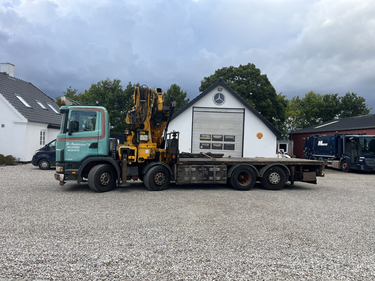 Scania G 124 - Tovornjak z dvigalom: slika 1 Scania G 124 - Tovornjak z dvigalom: slika 1