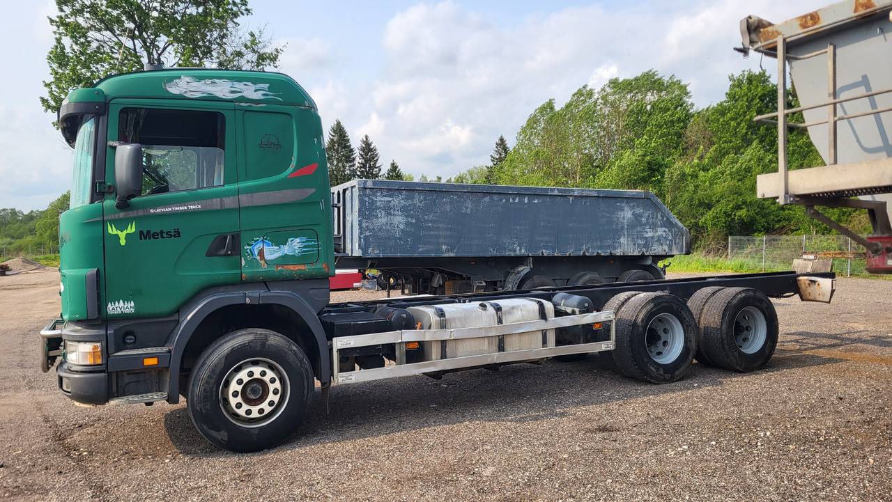 SCANIA R124 420 6X4 - Tovornjak-šasija: slika 5 SCANIA R124 420 6X4 - Tovornjak-šasija: slika 5