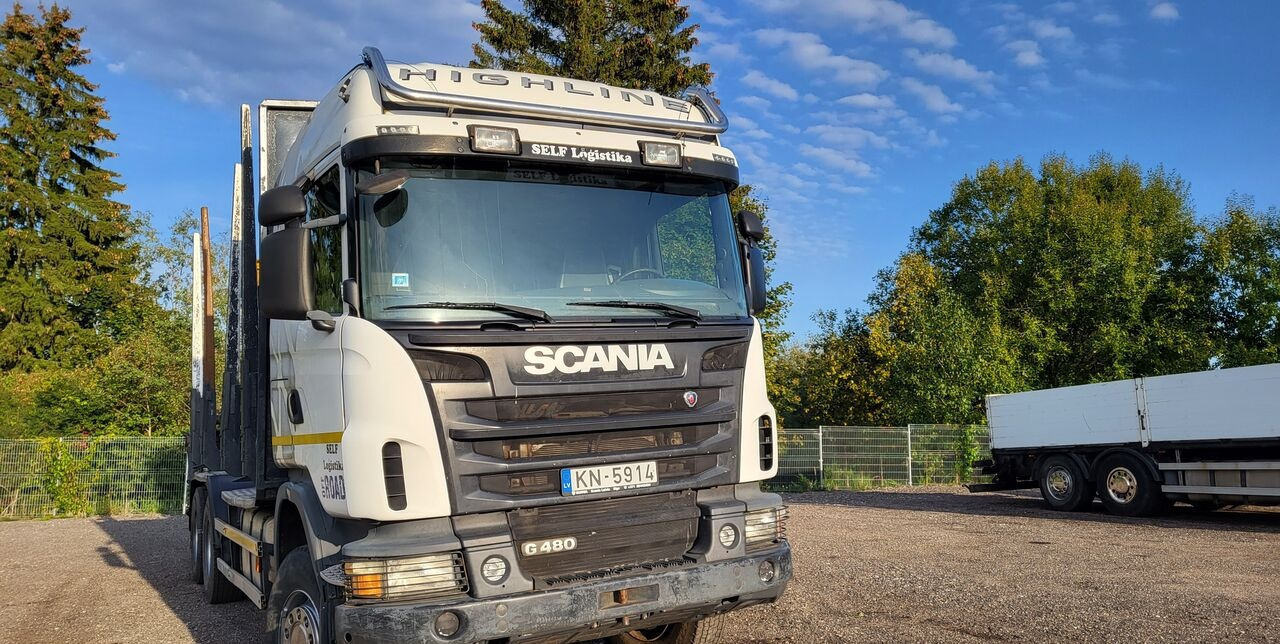 Scania G480 - Tovornjak za prevoz lesa, Tovornjak z dvigalom: slika 3 Scania G480 - Tovornjak za prevoz lesa, Tovornjak z dvigalom: slika 3