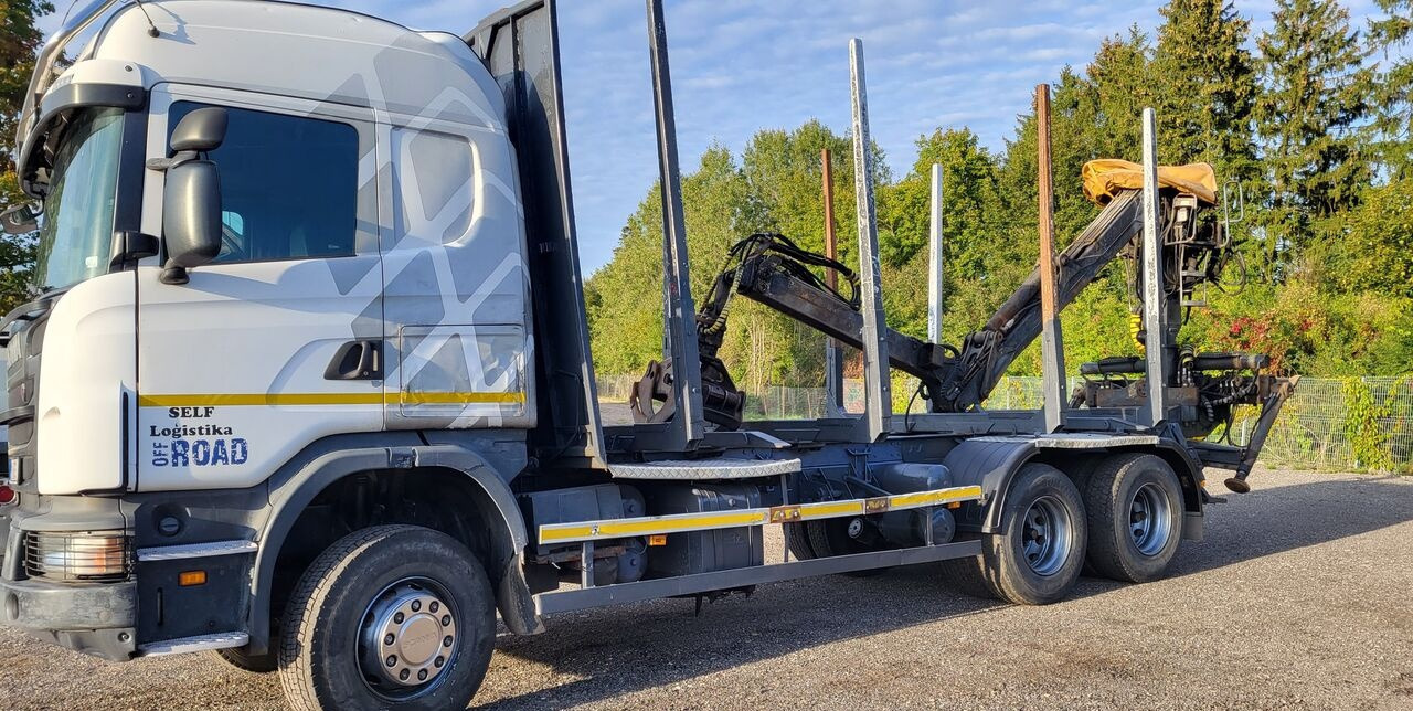 Scania G480 - Tovornjak za prevoz lesa, Tovornjak z dvigalom: slika 1 Scania G480 - Tovornjak za prevoz lesa, Tovornjak z dvigalom: slika 1