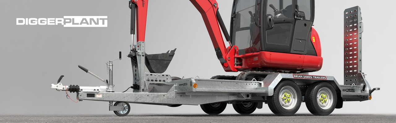 BRIAN JAMES TRAILERS Digger Plant - Prikolica za prevoz strojev: slika 1 BRIAN JAMES TRAILERS Digger Plant - Prikolica za prevoz strojev: slika 1