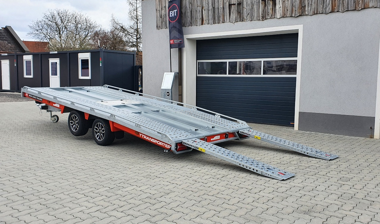 BRIAN JAMES TRAILERS T-Transporter 231-5021-35-2-12 - Prikolica avtotransporter: slika 1 BRIAN JAMES TRAILERS T-Transporter 231-5021-35-2-12 - Prikolica avtotransporter: slika 1