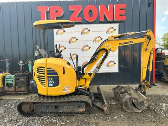 Komatsu PC26MR-3 à 19900€ HT - Mini bager: slika 1 Komatsu PC26MR-3 à 19900€ HT - Mini bager: slika 1