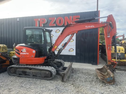 Kubota KX057-4 à 28500 € HT - Mini bager: slika 1 Kubota KX057-4 à 28500 € HT - Mini bager: slika 1