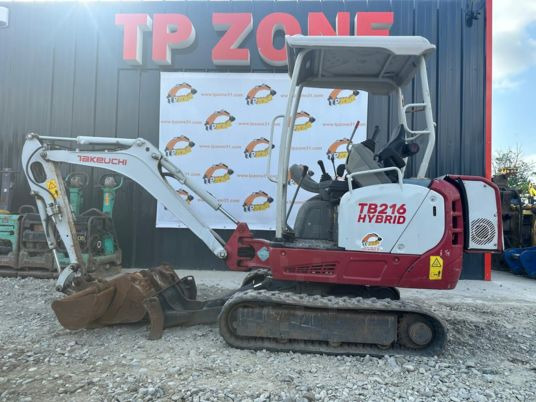 Takeuchi TB216 HYBRID à 18500€ ht - Mini bager: slika 2 Takeuchi TB216 HYBRID à 18500€ ht - Mini bager: slika 2