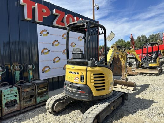 Mini bager Yanmar VIO26-6 Canopy à 22500€ HT: slika 7