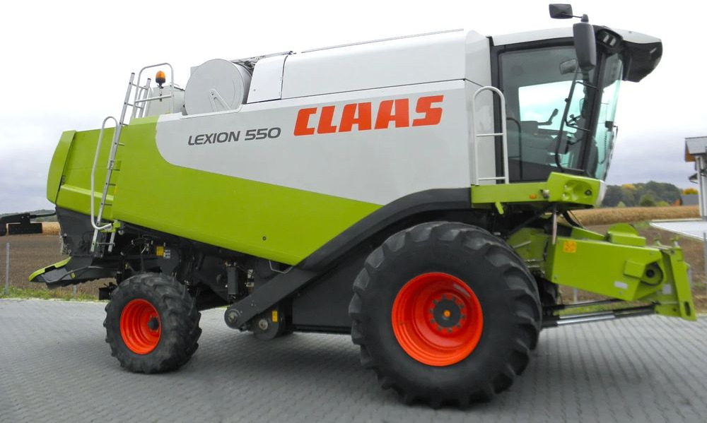 Claas Lexion 550 2005 Rok, heder V750, Najbogatsza Wersja, Nie Malowany, Stan Idealny - Kombajn harvester: slika 3 Claas Lexion 550 2005 Rok, heder V750, Najbogatsza Wersja, Nie Malowany, Stan Idealny - Kombajn harvester: slika 3