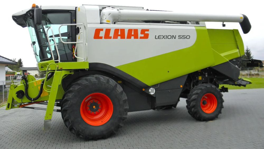 Claas Lexion 550 2005 Rok, heder V750, Najbogatsza Wersja, Nie Malowany, Stan Idealny - Kombajn harvester: slika 4 Claas Lexion 550 2005 Rok, heder V750, Najbogatsza Wersja, Nie Malowany, Stan Idealny - Kombajn harvester: slika 4