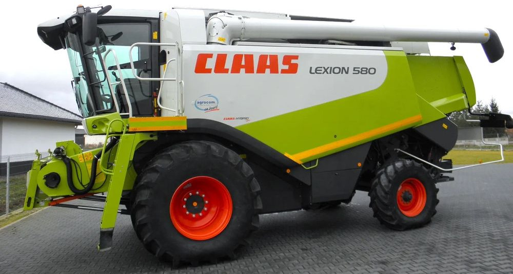 Claas Lexion 580 heder V900, Najbogatsza Wersja, Nie Malowany, Stan Bardzo Dobry - Kombajn harvester: slika 1 Claas Lexion 580 heder V900, Najbogatsza Wersja, Nie Malowany, Stan Bardzo Dobry - Kombajn harvester: slika 1