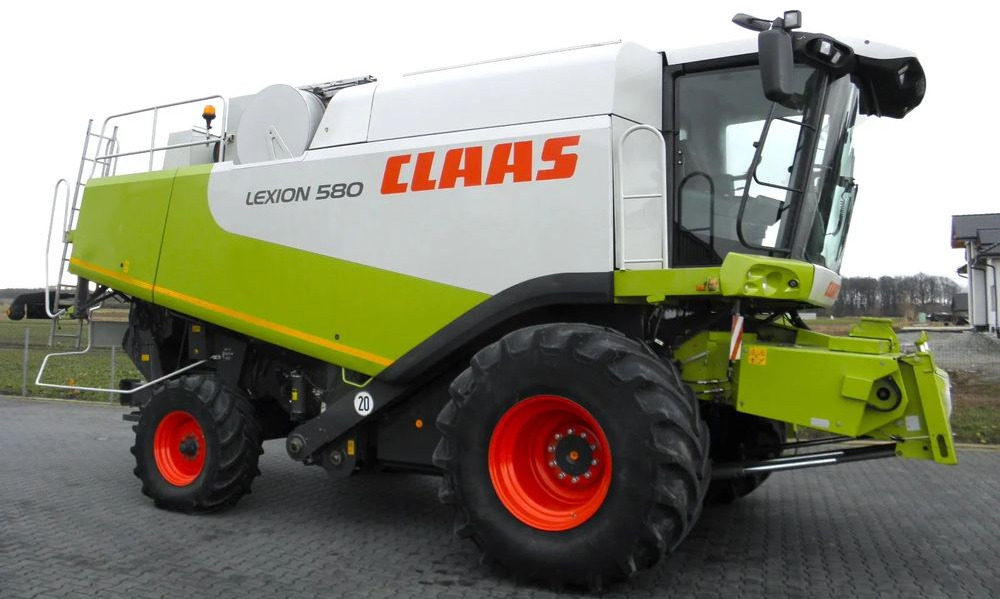 Claas Lexion 580 heder V900, Najbogatsza Wersja, Nie Malowany, Stan Bardzo Dobry - Kombajn harvester: slika 5 Claas Lexion 580 heder V900, Najbogatsza Wersja, Nie Malowany, Stan Bardzo Dobry - Kombajn harvester: slika 5