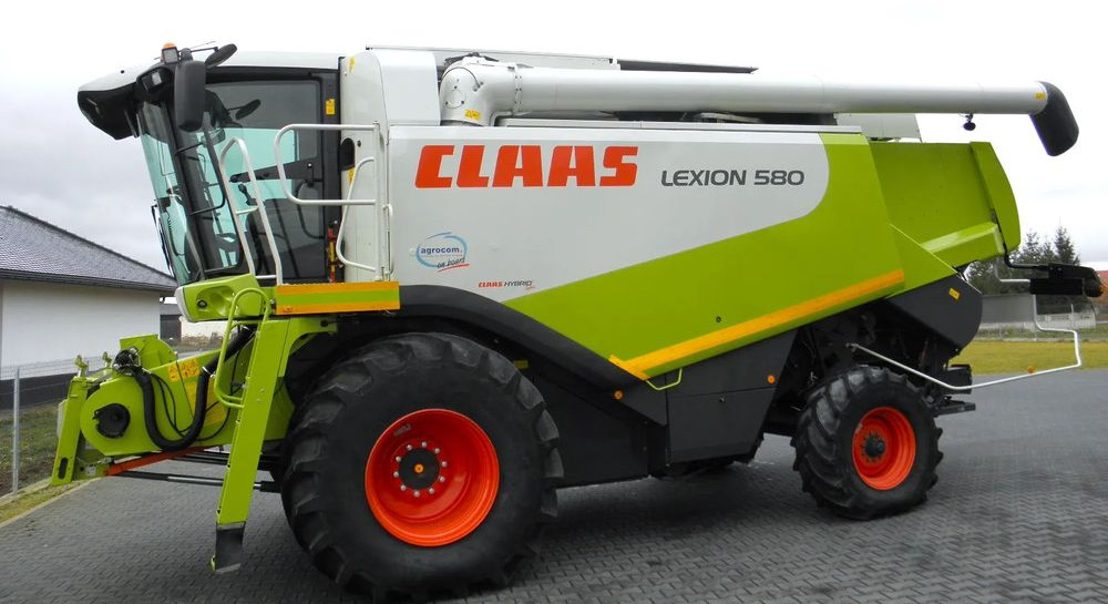 Claas Lexion 580 heder V900, Najbogatsza Wersja, Nie Malowany, Stan Bardzo Dobry - Kombajn harvester: slika 3 Claas Lexion 580 heder V900, Najbogatsza Wersja, Nie Malowany, Stan Bardzo Dobry - Kombajn harvester: slika 3