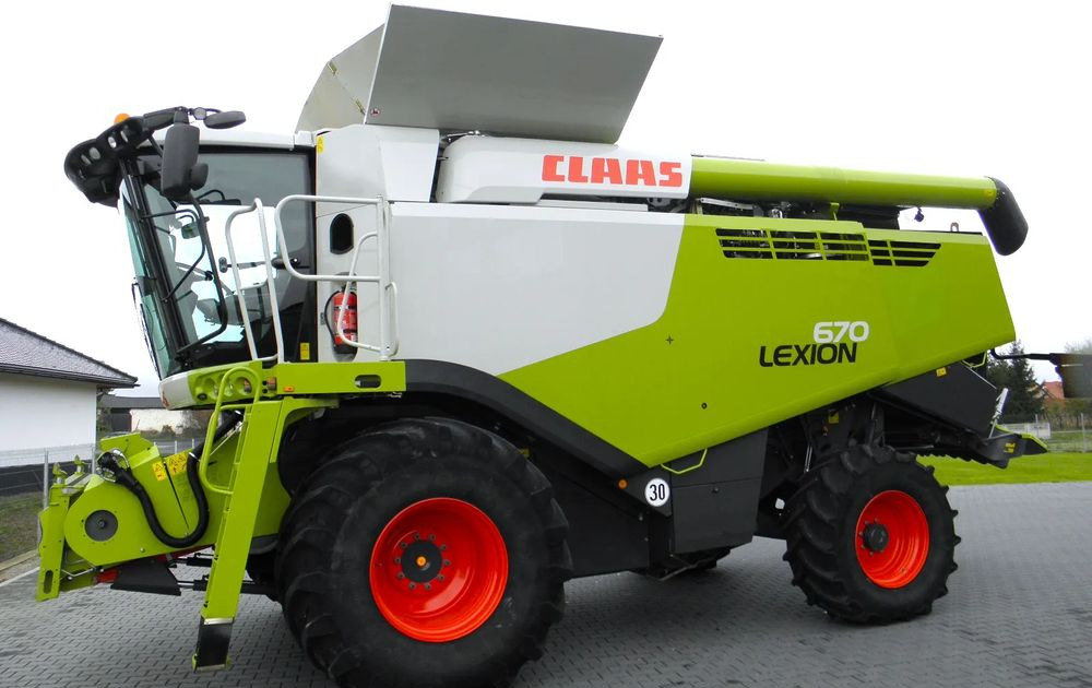Claas Lexion 670 2019 Rok, Heder V 770, Najbogatsza Wersja, Nie Malowany, Stan Idealny - Kombajn harvester: slika 1 Claas Lexion 670 2019 Rok, Heder V 770, Najbogatsza Wersja, Nie Malowany, Stan Idealny - Kombajn harvester: slika 1