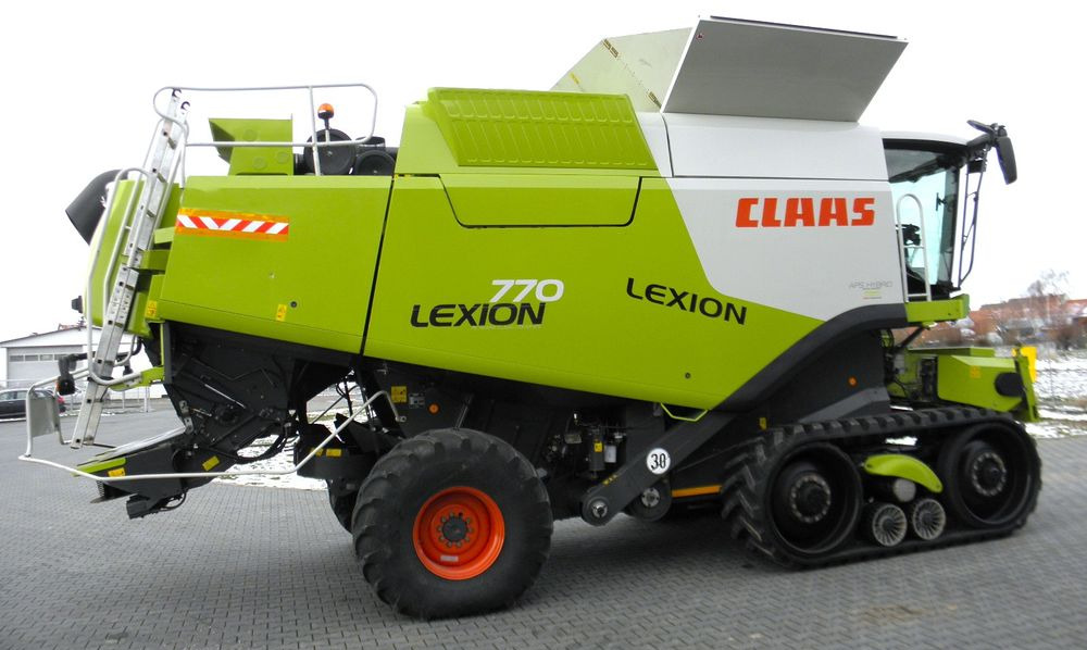 Claas Lexion 770 Terra Trac Heder V10,5, Najbogatsza Wersja, Nie Malowany, Stan Bardzo Dobry - Kombajn harvester: slika 4 Claas Lexion 770 Terra Trac Heder V10,5, Najbogatsza Wersja, Nie Malowany, Stan Bardzo Dobry - Kombajn harvester: slika 4