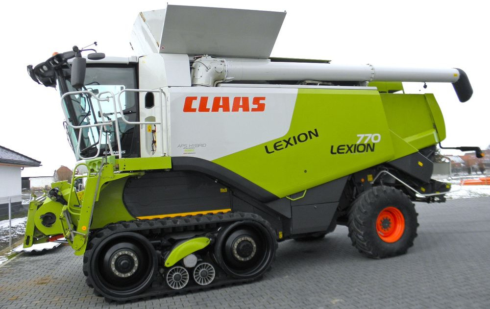 Claas Lexion 770 Terra Trac Heder V10,5, Najbogatsza Wersja, Nie Malowany, Stan Bardzo Dobry - Kombajn harvester: slika 3 Claas Lexion 770 Terra Trac Heder V10,5, Najbogatsza Wersja, Nie Malowany, Stan Bardzo Dobry - Kombajn harvester: slika 3
