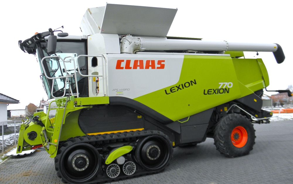 Claas Lexion 770 Terra Trac Heder V10,5, Najbogatsza Wersja, Nie Malowany, Stan Bardzo Dobry - Kombajn harvester: slika 5 Claas Lexion 770 Terra Trac Heder V10,5, Najbogatsza Wersja, Nie Malowany, Stan Bardzo Dobry - Kombajn harvester: slika 5