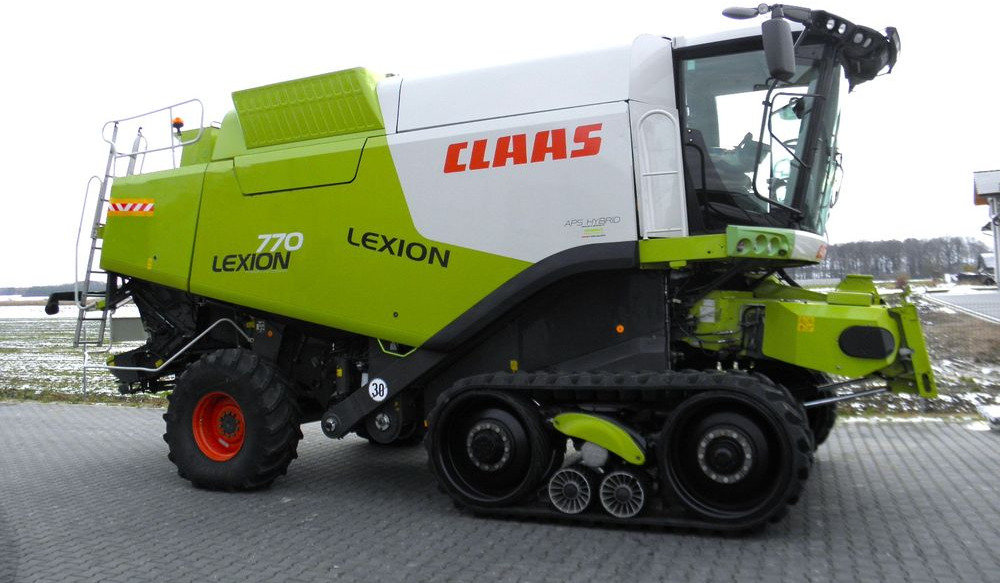 Claas Lexion 770 Terra Trac Heder V10,5, Najbogatsza Wersja, Nie Malowany, Stan Bardzo Dobry - Kombajn harvester: slika 2 Claas Lexion 770 Terra Trac Heder V10,5, Najbogatsza Wersja, Nie Malowany, Stan Bardzo Dobry - Kombajn harvester: slika 2